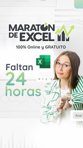 🙌 Mañana damos inicio a 4 días llenos de aprendizaje práctico con el Maratón de Excel. Más de 1.800.000 personas ya vivieron esta experiencia y ahora es tu turno. El Maratón de Excel regresa con: ✅ 4 clases en vivo y prácticas ✅ Archivos de práctica ✅ Certificado de asistencia 👉 Comenta la palabra "MARATON" y asegura tu lugar. | SMARTpro Academy