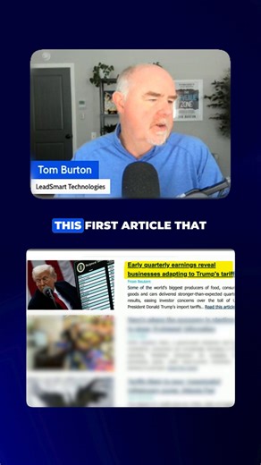 Is traditional economic data now irrelevant? Kevin Brown and Tom Burton discuss how AI, data, and modern technology are changing the way we understand inflation, growth, and what really drives progress. | LeadSmart Technologies