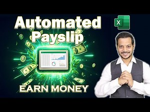 Excel Salary Sheet & Payslip Automation | Full Tutorial for Beginners (Step-by-Step Hindi) 🔥