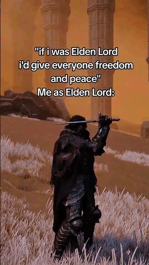 This is what real Elden Lords do 😈