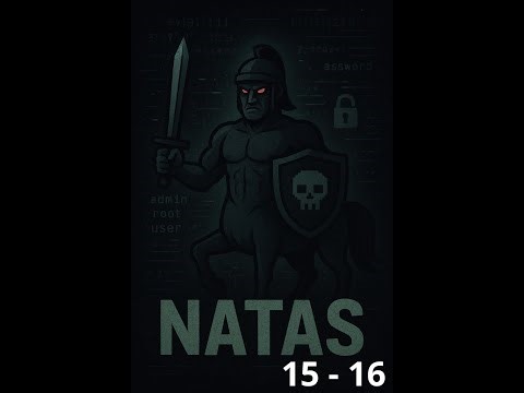 ¡Tu Primer Hack Web! Resolviendo Natas 15 a 16 (OverTheWire)