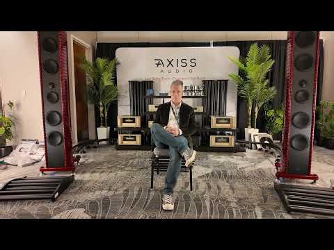 Axiss Audio in the Imagination Room at AXPONA 2026