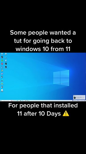 How to go back to windows 10 #howto #fy #fyp #fypシ #windows11 #windows10