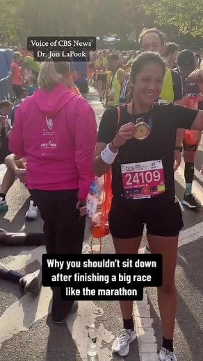 Why You Should Keep Moving After a Marathon Finish