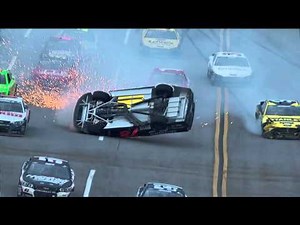 Kurt Busch's CRASH at Talladega 2013!