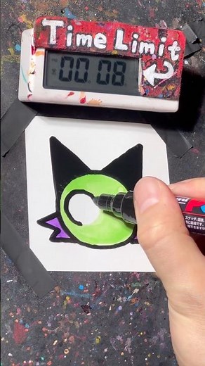 【ASMR】Drawing ACID(Sprunki Pyramixed) in 40 Sec