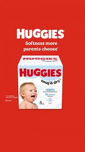 1K views | Spoiler alert: it’s Snug & DryTM, and it’s real… (really) unexpectedly soft. | Huggies | Facebook