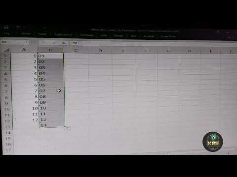 Excel Me Serial Number Ke Aage 0 Kaise Lagaye | Leading Zero in Excel | Excel Trick Hindi #exceltips