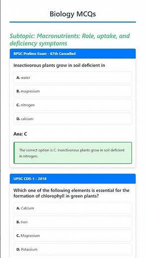 Macronutrients: Role, uptake, and deficiency symptoms