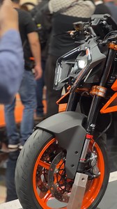 13K views · 633 reactions | See the new 2024 KTM 990 DUKE for yourself NOW at EICMA in Milan. The lightest, sharpest, most performance-focused mid-class NAKED motorcycle to ever wear the DUKE nameplate. https://brnw.ch/KTM990DUKE #KTM #ReadyToRace #GetDuked #TheSniper #KTM990DUKE #NOBULLSHIT #NothingToHide #NimbleAndPowerful | KTM | Facebook