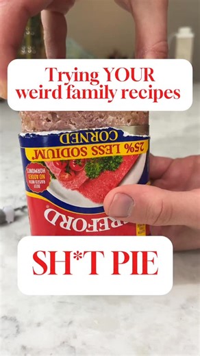 Bennett Rea on Instagram: "Another fine entry in my Weird Family Recipes series, this one coming from a paid subscriber in Arizona. I have loved this series, and this one….well, the name alone got me interested. How couldn’t it? Mysterious, yet clear. Filthy, yet tasty. Irreverent, yet…canned. VERY canned. A whole hell of a lot of cans in fact. Would I make this for friends? No, but I’d house it as a potluck if someone brought it."