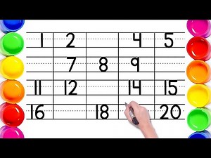 Missing Counting 1 to 20 || learn counting 1 to 20 || 123 counting video || Easy Learn