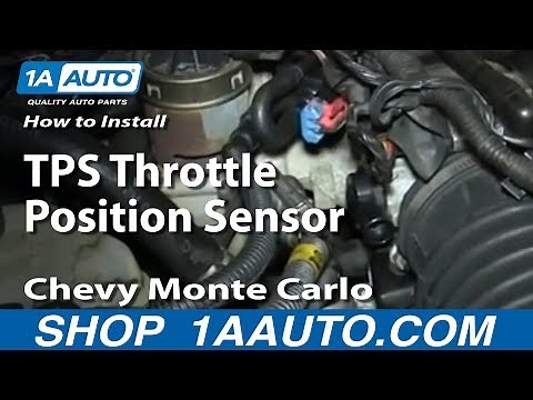 How to Replace Throttle Position Sensor 95-05 Chevy Monte Carlo
