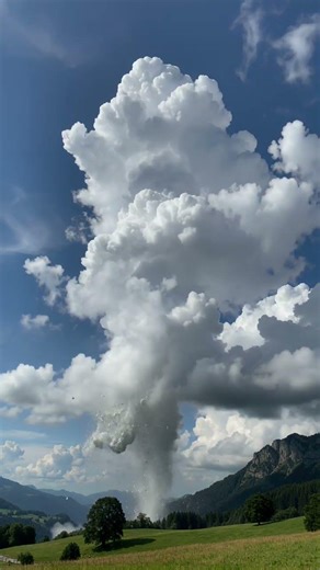 Thundercloud timelapse (Tower-cumulus and epic storm growth #weather #storm #timelapse