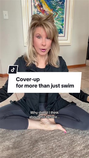 I found the most versatile UPF 50 jacket! It's perfect as a swimsuit cover-up for the beach or just an extra layer when you're feeling chilly. #over50style #summeressentials #swimcoverup #over50andfabulous @G Gradual #tiktokshopfinds