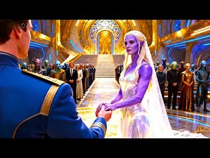 Everyone Feared Tall Hard-Edged Alien Woman But the Human Man Didn’t Flinch and agree to Married Her