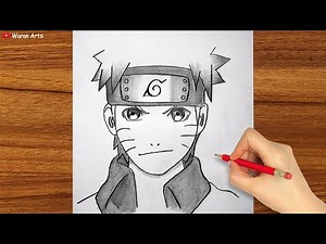 Easy Anime Drawing || How to Draw Anime easy step by step || Easy Drawing for Beginners