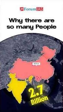Why India and China Have Sooo many People?