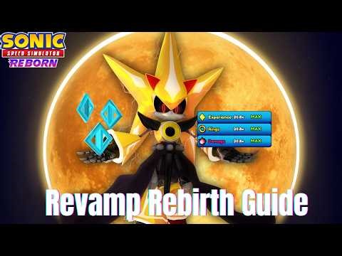 Fastest Way to Max Stats Revamp Rebirth Guide (Sonic Speed Simulator)