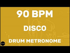 Disco | Drum Metronome Loop | 90 BPM
