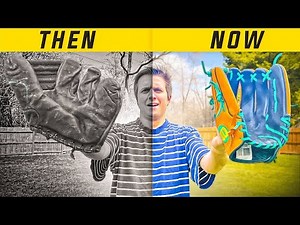 Old vs New Baseball Glove