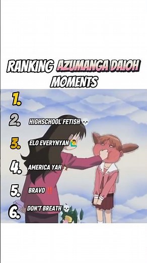 Ranking The Best Azumanga Daioh Moments😭