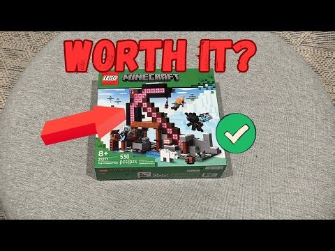 Post Build Review and Demo - LEGO Minecraft Pickaxe