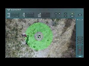 Precision Landing with multiple tracking and detection algorithms - WonderLand System