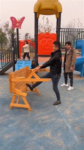 part764#This Genius Wooden Bench Design Is a Game Changer😍🪑 #Shorts