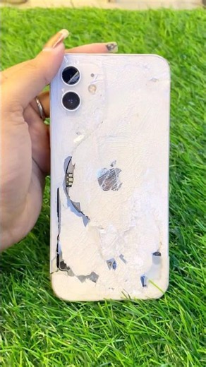 📱 iPhone 12 Full Damage Restoration! 💥➡️✨ #iworlddigital #appleservice
