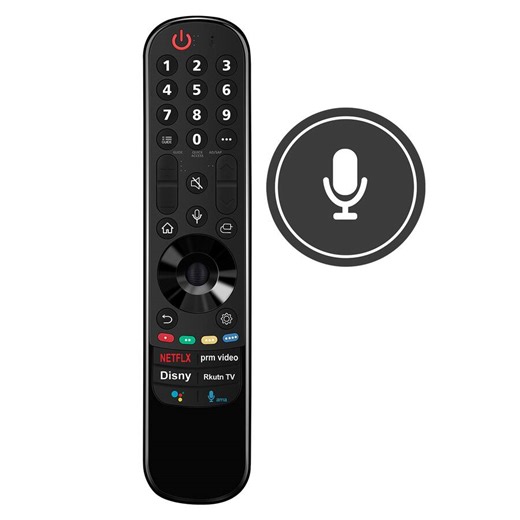 WINFLIKE New MR22GN  AN MR22GN Replacement Magic Voice Remote Control fit for LG 2022 UHD OLED QNED NanoCell Series Black AKB76040002 MR22GN
