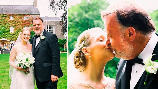Bryn Terfel marries harpist Hannah Stone in ‘magical’ ceremony in Wales