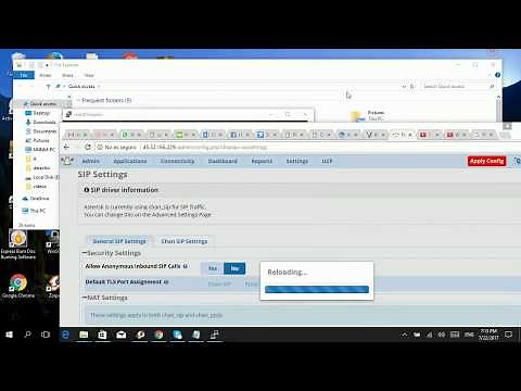 FreePBX Disabling PJSIP and Changing SIP Default port