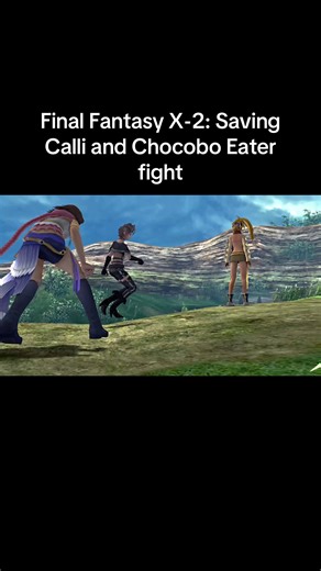Final Fantasy X-2: Saving Calli and Chocobo Eater fight #finalfantasyx2 #rpg #calli #chocoboeater #BossFight | Gameforlife