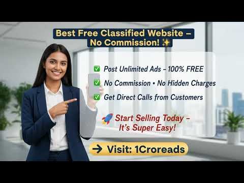 India’s Ultimate Free Classifieds 🛒Buy. Sell. Post. Earn.✨ Unlimited Free Posts