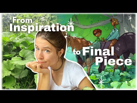 My Digital Art Process: Creating a Visual Development Portfolio Piece from Start to Finish