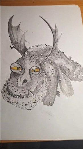 Drawing The Gronckle #howtotrainyourdragon