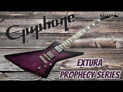 Epiphone Prophecy Series Extura | Purple Tiger Aged