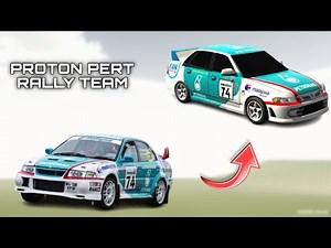 LIVERY PROTON PERT RALLY TEAM TUTORIAL | CAR PARKING MULTIPLAYER