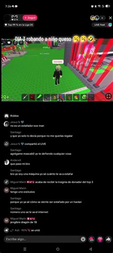 Día 3: Estilo de Robar en Roblox