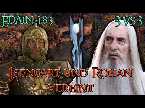 Why always Rohan as an ally? D: - 4vs4 Edain Mod 4.8.3 Battle for Middle-earth 2 AdH