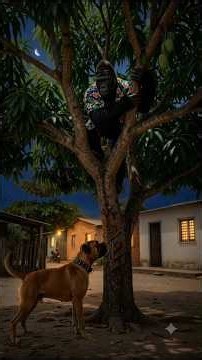 EL GORI LLEVABA HORAS ATRAPADO EN UN PALO DE MANGO… 🦍😂”#ElGori #HumorCosteño