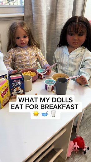 Reborn Doll Morning Routine Roleplay | Breakfast Skit | Doll Roleplay