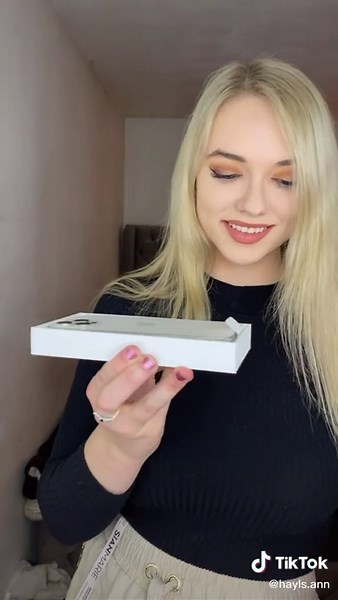 treat ya self tuesdays ✨ upgraded from my XR to a refurb iphone 12 pro max & loving it #fyp #unboxing #iphone12promax #iphoneunboxing #fypシ