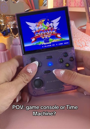 16,000 games come preloaded on this k36 portable handheld game console! Replay all your childhood favorites! No WiFi needed! Nostalgia for days! Free shipping! #k36 #k36gameconsole #retrogamer #sonicthehedgehog #90sbaby