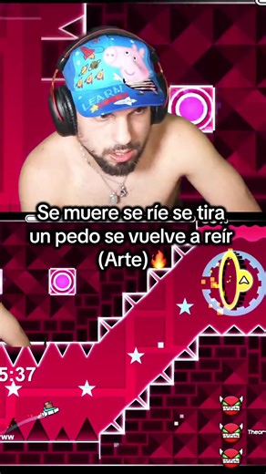 Diversión y risas en directo con Geometry Dash