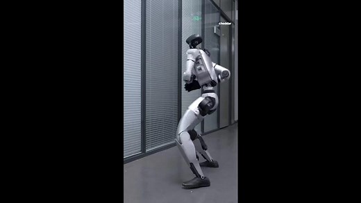 Humanoid robot shows off new kung-fu skills
