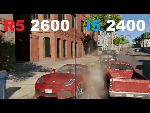 R5 2600 vs i5 2400