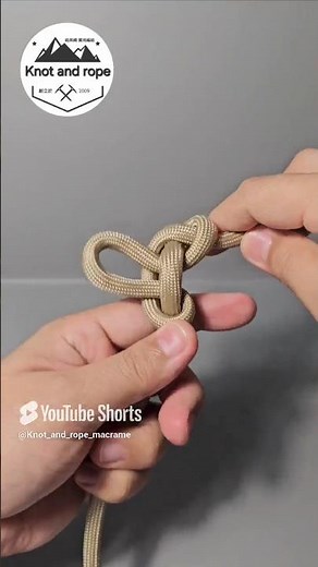 日常實用結 Man-harness Knot 苦力結 #結與繩 #Knot #diy