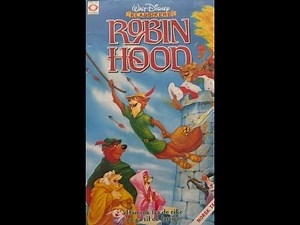 Opening To Disney's Robin Hood VHS - Norwegian/Norsk